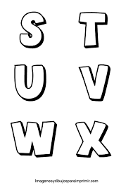 Moldes de letras góticas archivo para imprimir pdf. Moldes De Letras Para Imprimir Y Recortar Colorear Dibujos Letras Actividades Infantiles