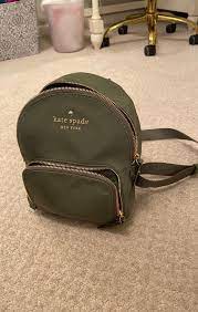 Army Green Mini Kate Spade Backpack Never Worn Kate Spade Backpack Women Backpack Fashion Womens Backpack