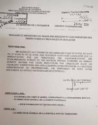 Un Ordre De Mission Pour Pouvoir Se Deplacer Entre Les Provinces Le Desk