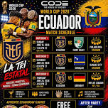 Ecuador vs Ivory Coast Watch Party