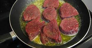 Tenderloin Skillet Steak And Every Hungry Humans Dream - Page 2 Of 2 - Recipe Roost Deer Meat Recipes Cooking Venison Steaks Venison Tenderloin Recipes