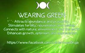 Wearing Green Magick Color Healing Color Meanings