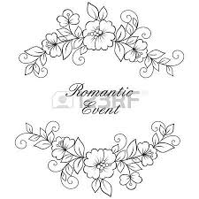 Cadre Dentelle Noire Vecteur De Fleurs De Cadre D 39 Ornement Cadre De Motifs De Broderie De Fleurs Motifs De Broderie Florale Vecteur De Fleurs