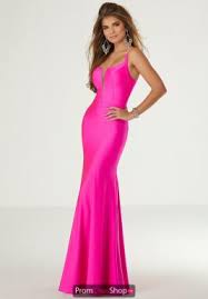 A hot pink two piece dress is a flirty option that will have all your best friends envious. Hot Pink Prom Dresses