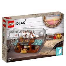 Lego 21313 ideas ship in a bottle. Lego Ideas 92177 Ship In A Bottle Age 12 Building Blocks 2021 258pcs