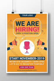 Using the poster templates from pngtree, completing one poster has never been easier than before. Corporate We Are Hiring Job Poster Ai Free Download Pikbest