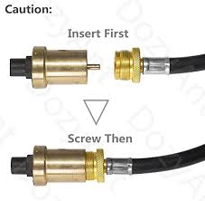 Maybe you would like to learn more about one of these? Dozyant 5 Feet Propane Adapter Hose 1 Lb To 20 Lb Converter Replacement For Qcc1 Type1 Tank Connects 1 Lb Bulk Portable Appliance To 20 Lb Propane Tank Safety Certified Pricepulse