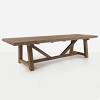 60 inch round table seats how many pottery barn rectangular blond wood console table lakewood pottery barn chloe bedroom collection has minor scratches and rich wood console jla. 1
