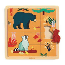 Wooden puzzles for adults canada. Wooden Jigsaw Puzzle Canada Djeco 01811 15 Pieces Jigsaw Puzzles Forest Animals Jigsaw Puzzle
