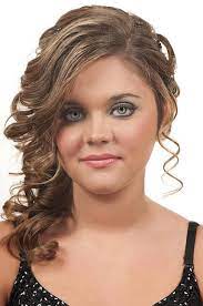 Prom Updo Curly Hairstyles With Side Bangs For Ruond Face Curly Hair Styles Side Bangs Hairstyles Hair Pictures