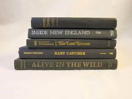 Black Book Stack Instant Decorating Stack Old Books Filler Library Shabby Chic Book Stack Of Black Books Metallic Lette Book Decor Stack Of Books Vintage Books