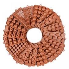 There are six cavities in the silicone mold, and they're about 3/8 tall. 9 Silicone Chocolate Molds Ideas Silicone Chocolate Molds Chocolate Molds Chocolate
