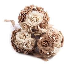 Visit our etsy store to see our complete collection. Rustic Wedding Bouquet Burlap Bouquet Lace And Pearls Buy At A Low Prices On Joom E Commerce Platform