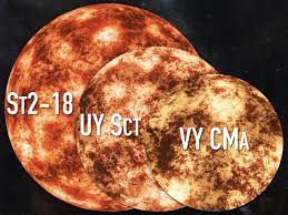 The comparison to uy scuti is odd, because there are many. Is Stephenson 2 18 2x The Size Of Vy Canis Majoris Quora