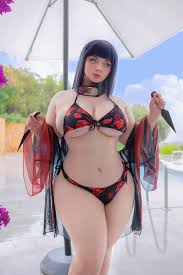 Hinata Hyuga bikini cosplay (Bunnie Wifey) [Naruto] : rrule34