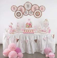 Toute la tendresse des couleurs pastels. Bapteme Liberty Rose Gold Baby Shower Anniversaire