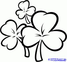 Finish off your clover by adding the last petal or leaf. Pictures Of Clovers Coloring Home