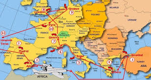A vacation to spain will leave you with some amazing lasting memories. Map Of Spain And Italy Zip Code Map