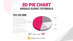 how to make a 3d pie chart with animation google slides