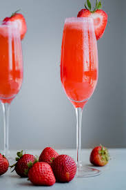 Strawberry Elderflower Sparkler A Beautiful Plate