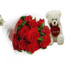 Maybe you would like to learn more about one of these? Frankfurt Bear Hug Delivery 10 Red Roses With Teddy Bear Flower Delivery Frankfurt Online Florist Frankfurt