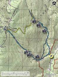 White Oak Canyon Falls Trail Map White Oak Canyon/Cedar Run Hike