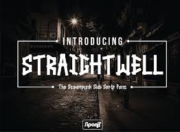 Download Straightwell Font By Sipanji Figuree Creative Fabrica SVG Cut Files