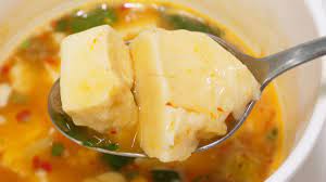 I tried 3 kinds of Nisshin's new cup soup such as 'Melting Oboro Tofu Otofu  no Odashi Soymilk Soup' with plenty of soup soaked in Oboro Tofu - GIGAZINE