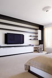 Modern Wall Tv Unit In Master Bedroom Designs Home Design Ideas 3944 Bedroom Wall Units Modern Bedroom Design Bedroom Design