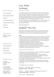 Art Director Cv Sample Highly Creative Work With Creative Directors To Develop Design Solutions