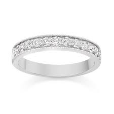 Ring With Small Diamonds All Around