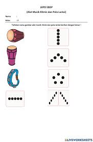 Maybe you would like to learn more about one of these? Alat Musik Ritmis Dan Pola Lantai Worksheet