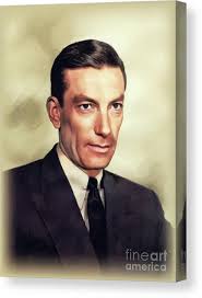 Hoagy Carmichael, Music Legend #1 Canvas Print