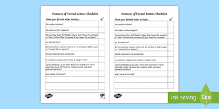 Check spelling or type a new query. Formal Letter Writing Checklist