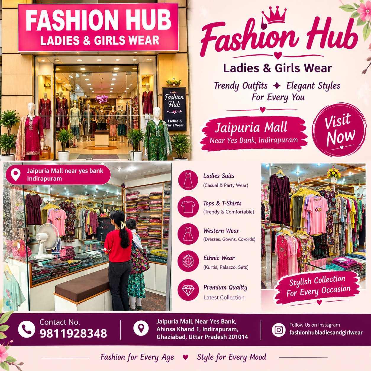 Fashion Hub Ladies & Girls Wear – Trendy Collection product image