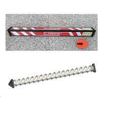 In areas of significant radio frequency interference the transmission range of the remote may be reduced and the operator will have to move closer to the nighthawk unit to deploy and retract the spike strip assembly. Stop Vehicle Tire Deflation Stick Puncture Tire For Traffic Police Buy Stop Vehicle Tire Deflation Stick Tire Deflator Spike Puncture Tire Product On Alibaba Com