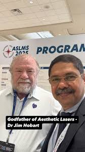 It was great privilege to walk n talk with Dr Jim Hobart, Founder of Sciton  Lasers