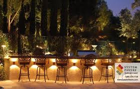 Bbq Island Outdoor Lighting By System Pavers Bbq Backyard Remodel Norcal Dre Outdoor Kitchen Lighting Outdoor Landscape Lighting Outdoor Lighting Design