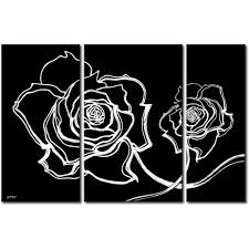 1 foto + testo personale. Quadro Rose In Bianco E Nero Rose Fiori Quadri