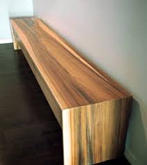 Modern Minimalist Hardwood Bench And Coffee Table Wood Waterfall Effect In Suntanned Poplar Hardwood Benches Modern Minimalist Coffee Table Wood