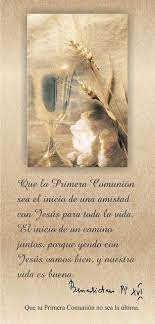 La etapa culminante de la catequesis es la primera comunión, allí el niño recibe el cuerpo de cristo por primera vez. Pin En Fe Fraces