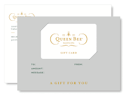 Spa day gift vouchers make the perfect gift for loved ones, friends and colleagues. Queen Bee Gift Card Queen Bee Salon Spa