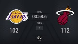 Nba games broadcasted on abc. Lakers Heat Nba On Abc Live Scoreboard Nbafinals Presented By Youtube Tv Youtube