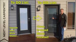 Check spelling or type a new query. Enclosed Door Blinds For Privacy And Light Control Youtube
