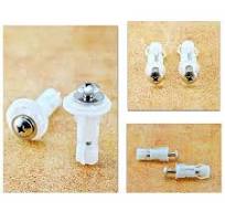 Amazon.com: Bloepum 2Pcs Top Fix Toilet Cover Seat Screws ...