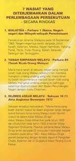 Hanya tinggal keratapi tanah melayu. 7 Wasiat Raja Raja Melayu Lembaga Peradaban Melayu Adab