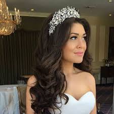 Closeup Of The Beautiful Suzanne Wearing A Customdesigned Bridalheadpiece By Bridalstylesboutique Wedding Hairstyles With Crown Crown Hairstyles Hair Styles