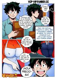 ✅️ Comic porno My Hero Academia. Estoy Aqui ParaTi. Gansoman cómico de sexo  regresó a casa | Comics porno en español solo para adultos | sexkomix2.com