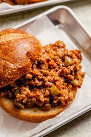 Barbecue ground beef loose sandwiches : All Time Best Homemade Sloppy Joes Recipe Brown Eyed Baker
