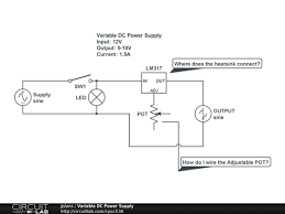 When the bar springs up, the points make contact and the circuit starts again, coils become magnetized. Variable Dc Power Supply Circuitlab